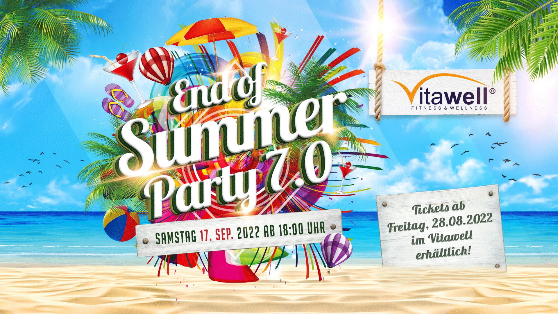End of Summer Party 2022 - Jetzt Tickets sichern!